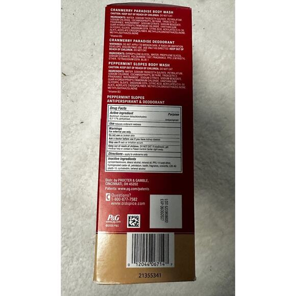 Old Spice Deodorant and Body Wash Holiday Far Far Away Gift Set - 4pc New in Box - Picture 4 of 5